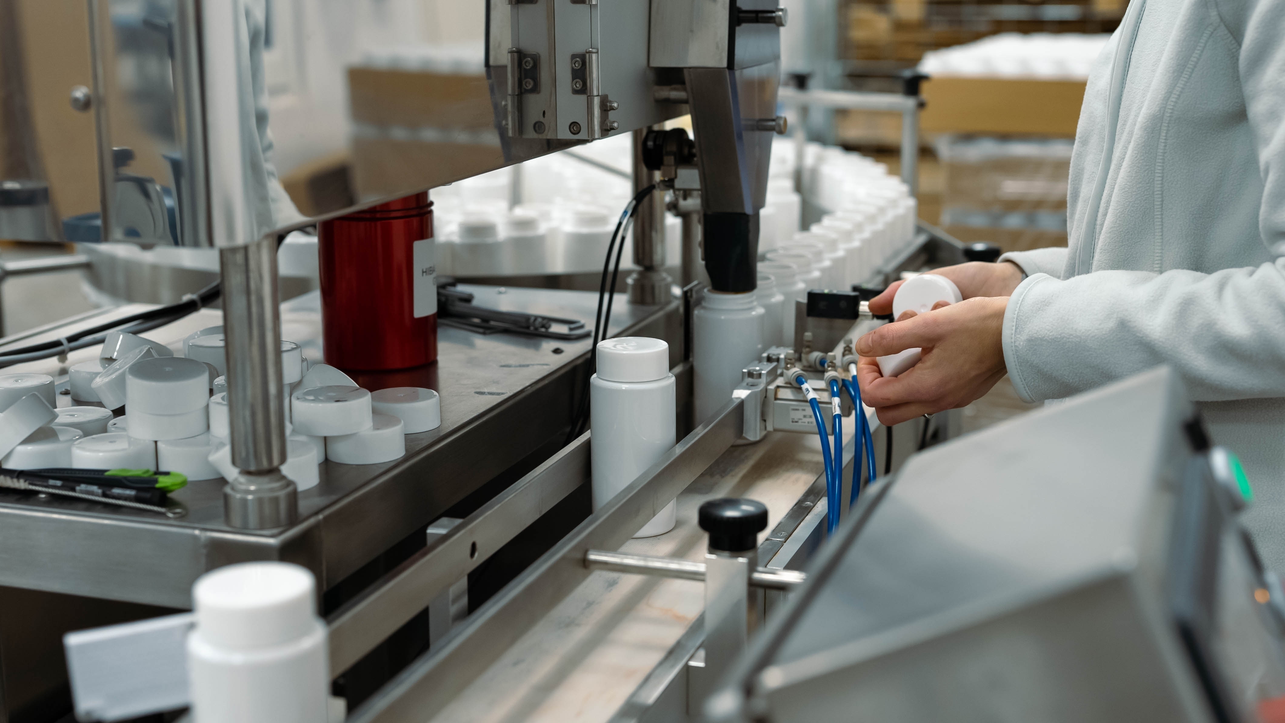 Manifest Labs bottling line, Miami, Florida